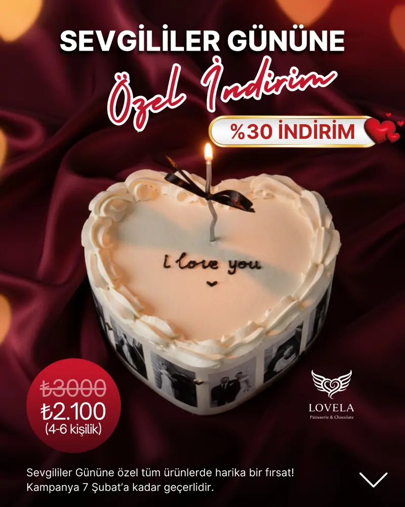 Sevgililer Günü Pastaları