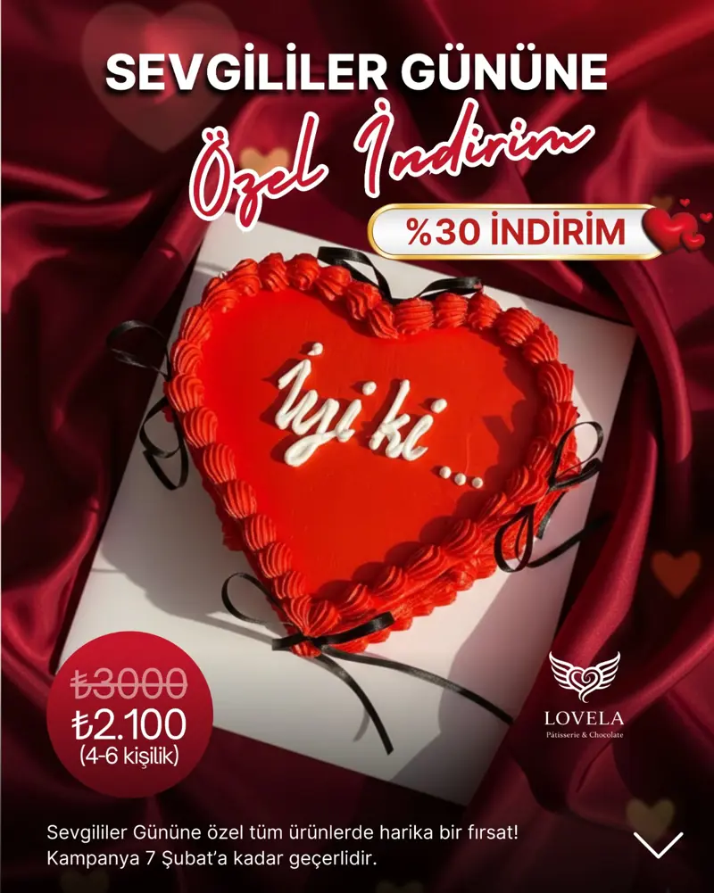 Sevgililer Günü Pastaları